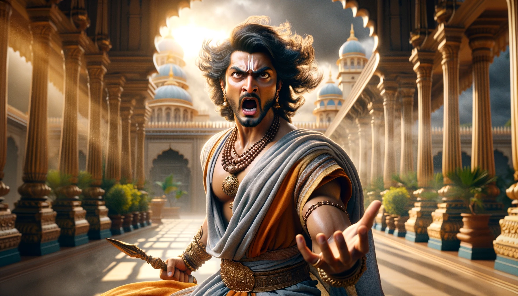 Lakshmana Insists that Personal Effort is Greater than Destiny